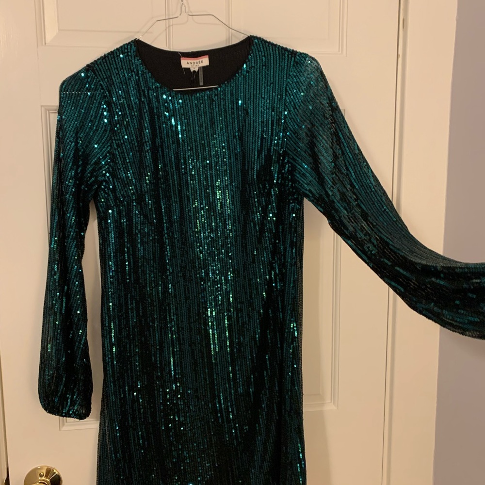 Green Sequin Dress